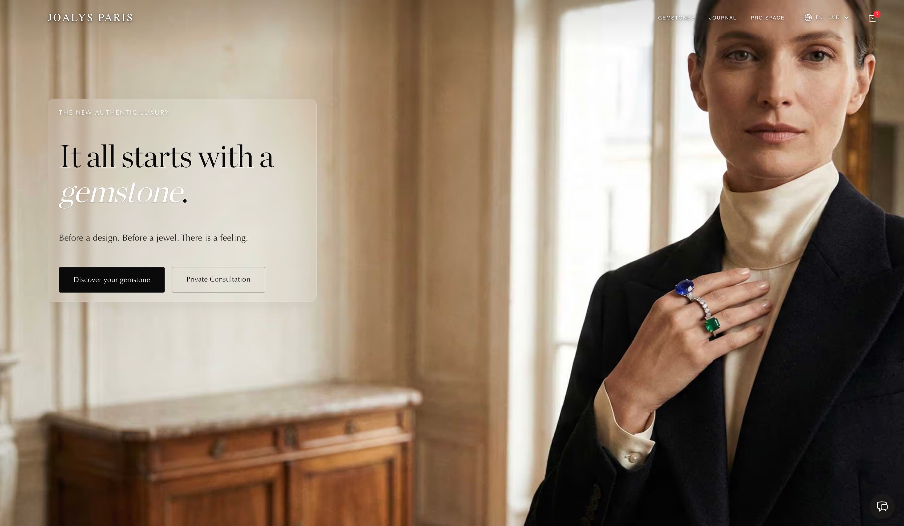 projet joalys e-commerce joaillerie